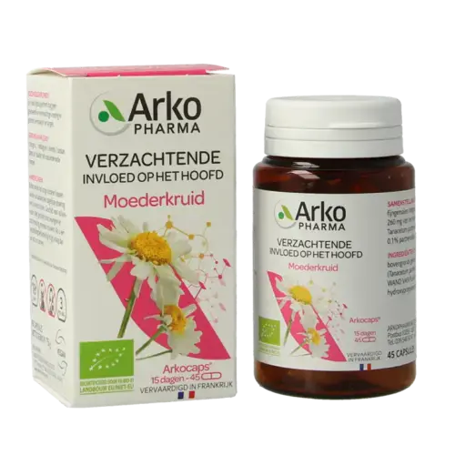 Afbeelding 4 van Arkocaps Moederkruid bio 45 capsules