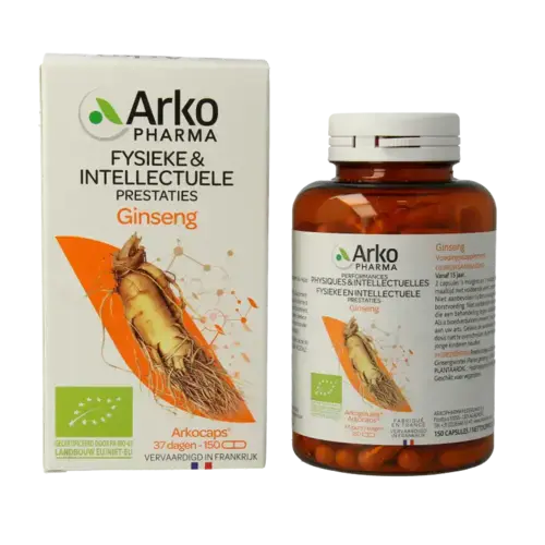 Afbeelding 5 van Arkocaps Ginseng bio 150 capsules