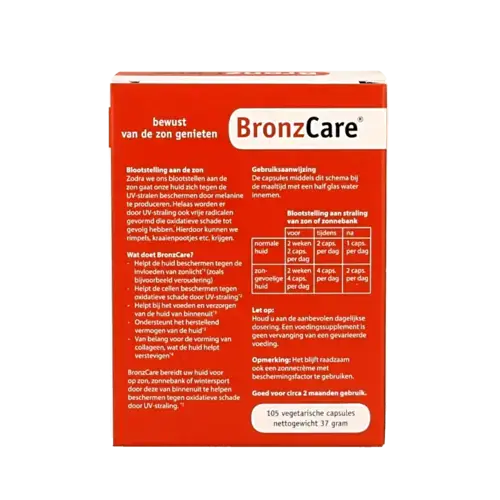 Bronzcare Multi vitamine 105 capsules