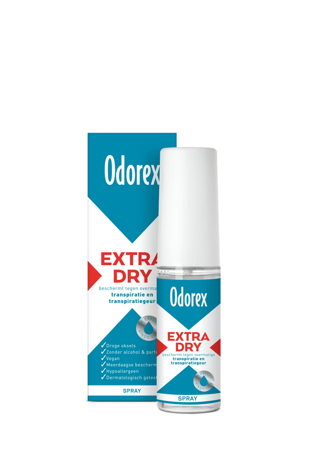 Afbeelding 2 van Odorex Extra dry spray 30 milliliter