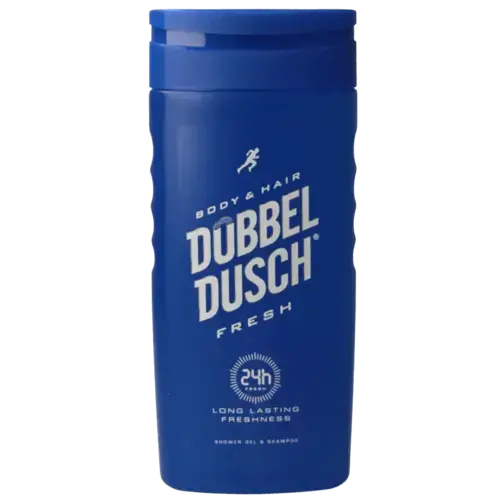 Dubbeldusch Douchegel Fresh 250 milliliter