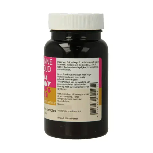 Afbeelding 2 van Zonnegoud Centaurium complex 120 tabletten