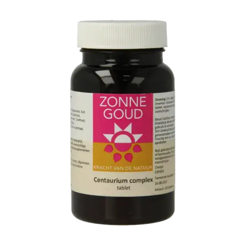 Zonnegoud Centaurium complex 120 tabletten