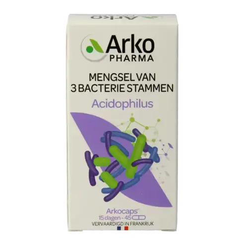 Afbeelding 2 van Arkocaps Acidophilus complex 45 capsules