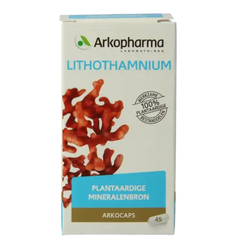Afbeelding 2 van Arkocaps Lithothamnium 45 capsules