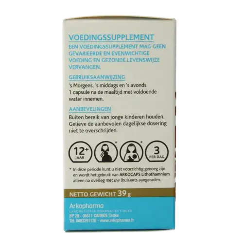 Afbeelding 5 van Arkocaps Lithothamnium 45 capsules