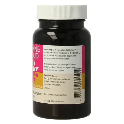 Afbeelding 2 van Zonnegoud Artemisia complex 120 tabletten