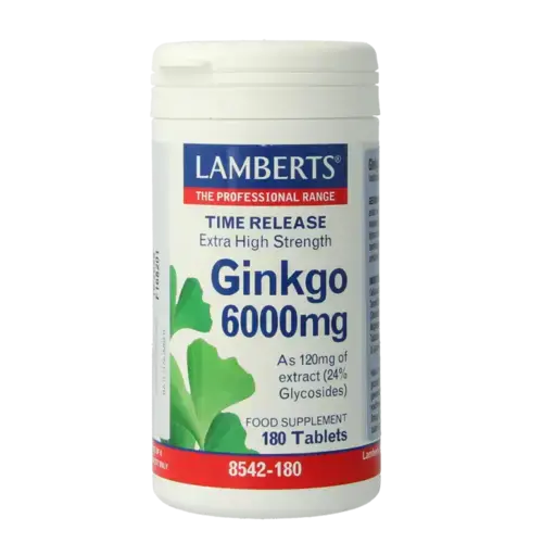 Lamberts Ginkgo 6000 180 tabletten