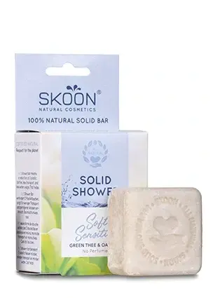 Skoon Solid shower soft & sensitive 90 gram