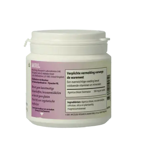 Afbeelding 3 van MRL Agaricus blazei 90 tabletten