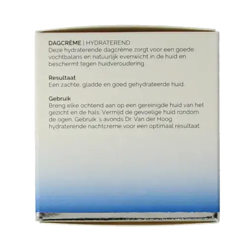 Afbeelding 5 van Dr. van der Hoog Hydraterende dagcreme 50 milliliter
