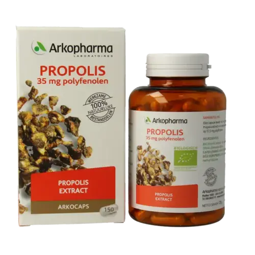 Afbeelding 4 van Arkocaps Propolis bio 150 capsules