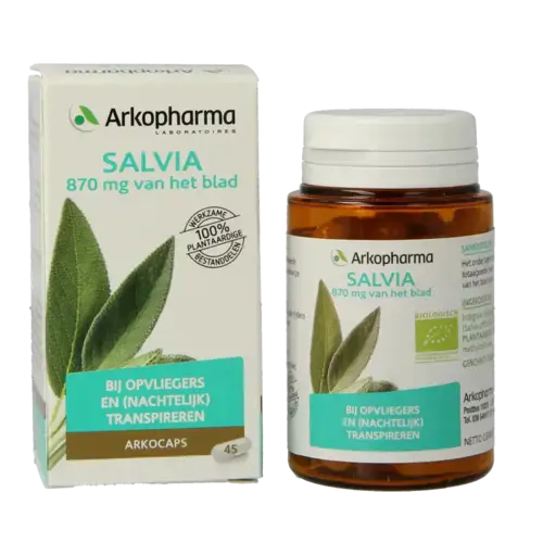 Afbeelding 3 van Arkocaps Salvia bio 45 capsules