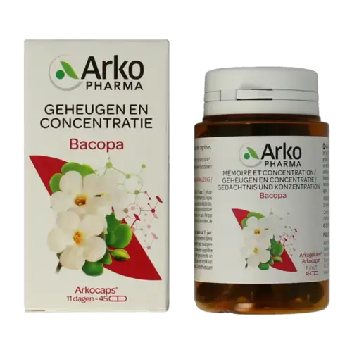 Afbeelding 2 van Arkocaps Bacopa 45 capsules