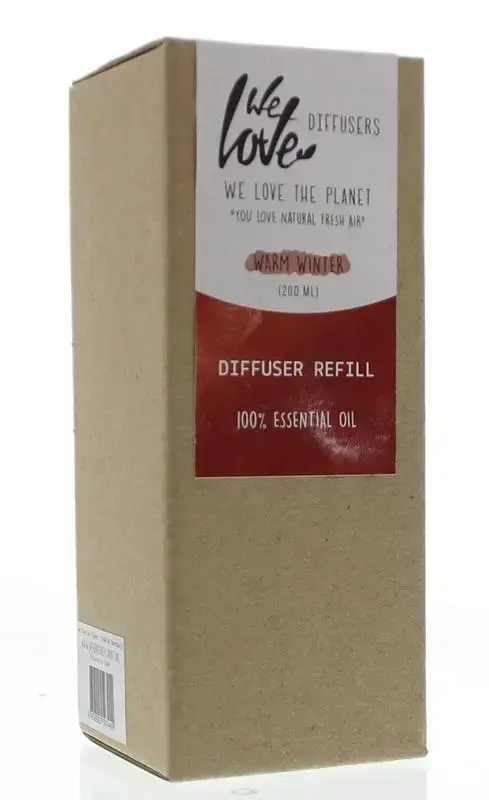 We Love Diffuser warm winter refill 200 milliliter