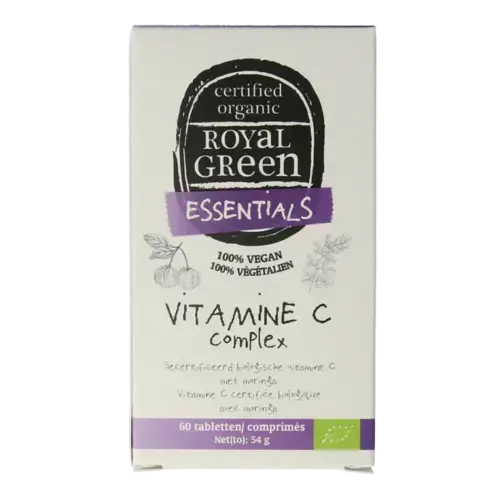 Afbeelding 3 van Royal Green Vitamine C complex bio 60 tabletten