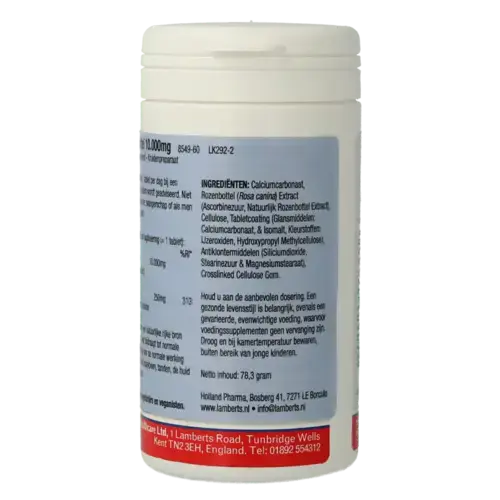 Afbeelding 3 van Lamberts Rozenbottel 10.000mg