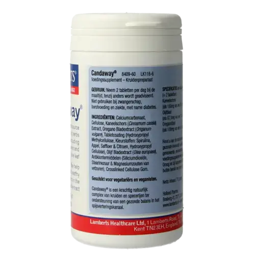 Afbeelding 2 van Lamberts Candaway 60 tabletten