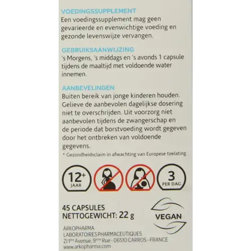 Afbeelding 5 van Arkocaps Boswellia 45 capsules