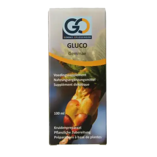 Afbeelding 2 van GO Gluco bio 100 milliliter