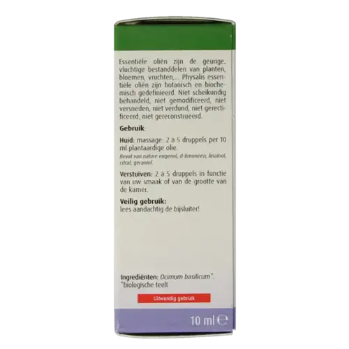 Afbeelding 2 van Physalis Basilicum bio 10 milliliter