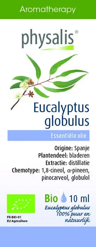 Physalis Eucalyptus globulus bio 10 milliliter