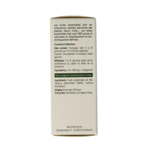 Afbeelding 2 van Oak Tea tree (theeboom) bio 10 milliliter