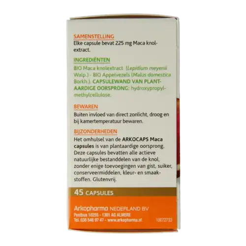 Afbeelding 2 van Arkocaps Maca bio 45 capsules