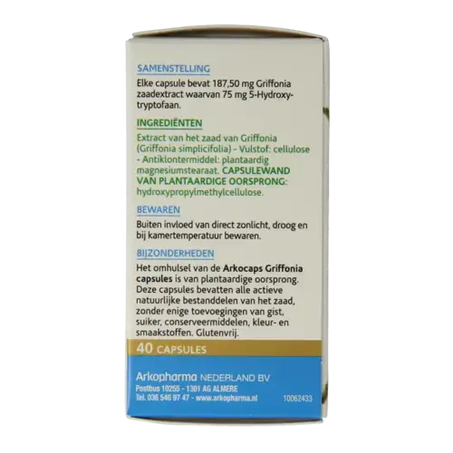 Afbeelding 2 van Arkocaps Griffonia 40 capsules