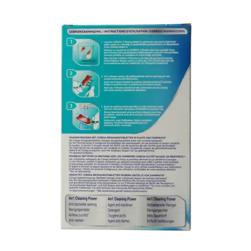 Afbeelding 4 van Corega Tabletten 3 minuten 30 tabletten