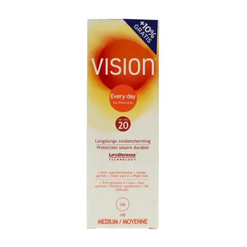 Vision High medium SPF20 180 milliliter