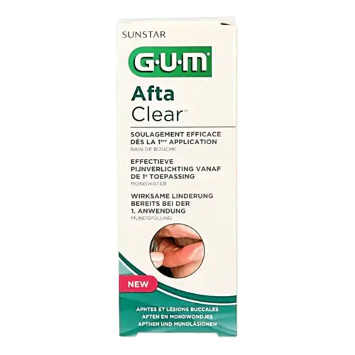 GUM Aftaclear mondwater 120 milliliter