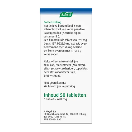 Afbeelding 4 van A Vogel Aesculaforce 50 tabletten