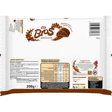 Afbeelding 2 van BROS Mini Melkchocolade Uitdeelzak