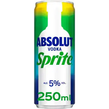 Absolut - Vodka Sprite - 250ML
