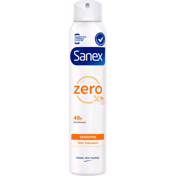 Sanex Zero% Sensitive Deodorant Spray 200ml