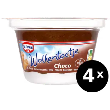 Dr. Oetker Wolkentoetje Choco