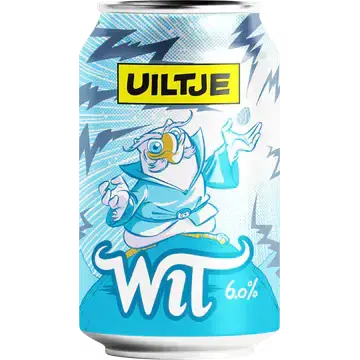 Uiltje - Wit - Blik - 330ML