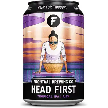 Frontaal Head First Tropical IPA 330ML