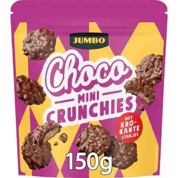Jumbo Choco Mini Crunchies 150 g
