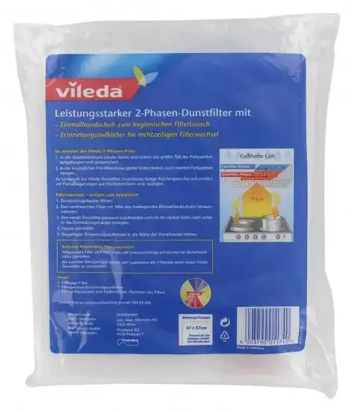 Vileda 2-Phasen Dunstfilter