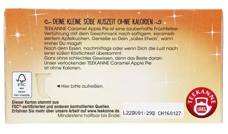 Bild 2 von Teekanne Caramel Apple Pie