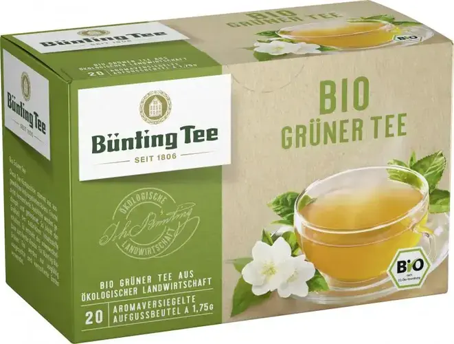 Bild 2 von Bünting Tee Bio Grüner Tee