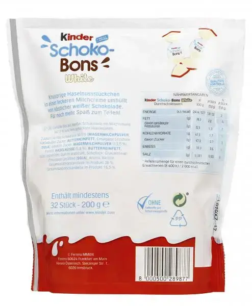 Bild 2 von Kinder Schoko Bons White