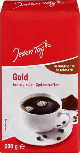 Jeden Tag Kaffee Gold