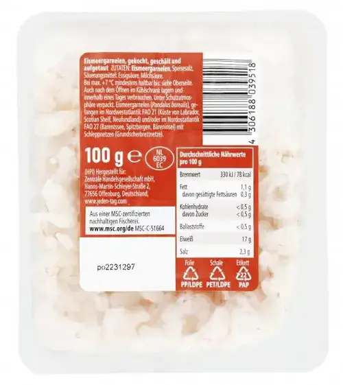 Bild 2 von Jeden Tag Eismeer Garnelen MSC