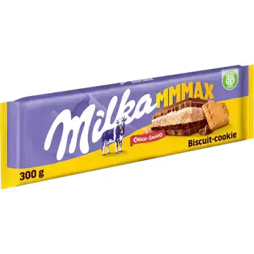 Afbeelding 2 van Milka Mmmax Chocoladereep Choco- Swing Biscuit