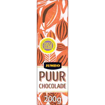 Jumbo Puur Chocolade 200 g