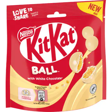 KITKAT Balls Witte chocolade