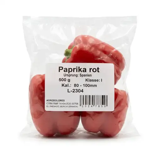 Paprika rot